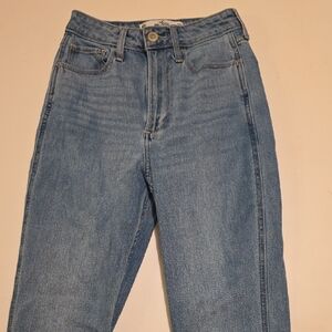 Hollister Light Blue High Rise Jeans